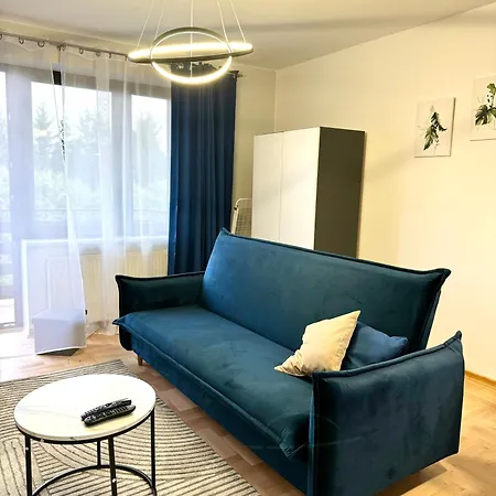 Blue Zone With Parking, Balcony And Garden Apartment Krakow